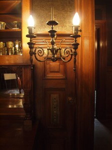 Dining Room Lighting Fixture in the Haas-Lilienthal House