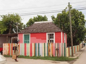 Colorful Duke Street house in Falmouth, Jamaic