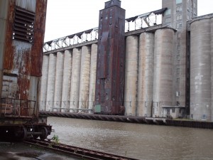 Grain Elevators along the Buffalo River