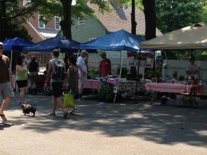 Old Salem's  Farmers' Market demonstrates the best of of local shopping in a great historic place.