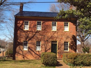 This 1839 historic house in Old Salem is currently undergoing a restoration.  We all love red brick Federal buildings.  But what if they were the only buildings we could agree on keeping? What story would that tell about us?