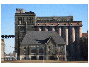 First German Methodist Church, the Malt Elevator  & the Malt House at the Pabst Brewery, a LEED ND certified project.