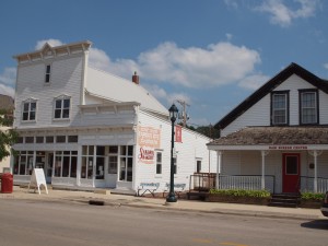 Typical commercial buildings in the Czech Village in Cedar Rapids.  Here, both these old buildings and the 20 year old museum are considered "historic."