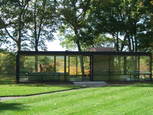 The Philip Johnson Glass House in New Canaan, CT, designed in 1949 by Philip Johnson is one of the world's modern icons. The replacement of the original plate glass has long been a topic of conversation.