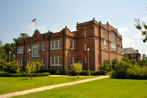 The Lee H. Nelson Hall was originally built in 1923 as the Women's Gymnasium for Northwestern State University in Natchitoches, LA.  Now the headquarters of NCPTT, a greening plan has just been completed for it.