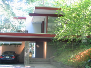 The only Richard Neutra house in Washington, DC was just two blocks from my DC apartment on the edge of Rock Creek Park.