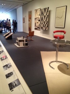 It was hard to tell where the "Designing Modern Women" exhibit at MoMA started.