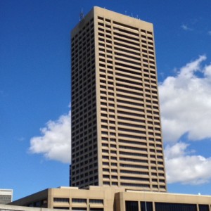 HSBC Center, now One Seneca Tower, on Main Street in downtown Buffalo was recently submitted to the DOCOMOMO US historic Registry.  