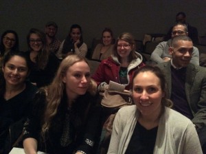Students and faculty from the FIT Sustainable Interior Environments program attended the Van Jones lecture at the New School.
