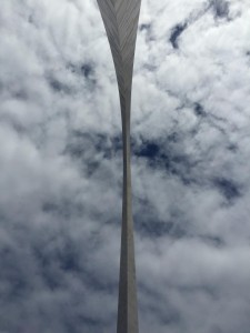 The Gateway Arch, looking up or down?