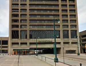 One Seneca Tower, built as the Marine Midland Bank Headquarters in 1972, designed by SOM, is one of the least liked buildings in Buffalo.